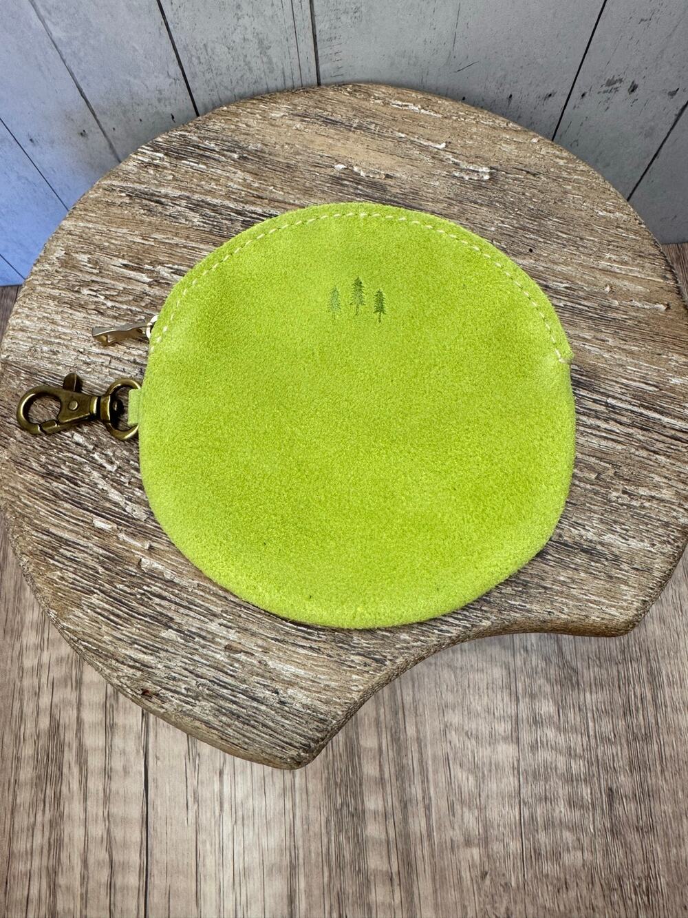Portland Leather Lime Green Gordita Pouch NEW FAST SHIP PLG Unicorn NEW!